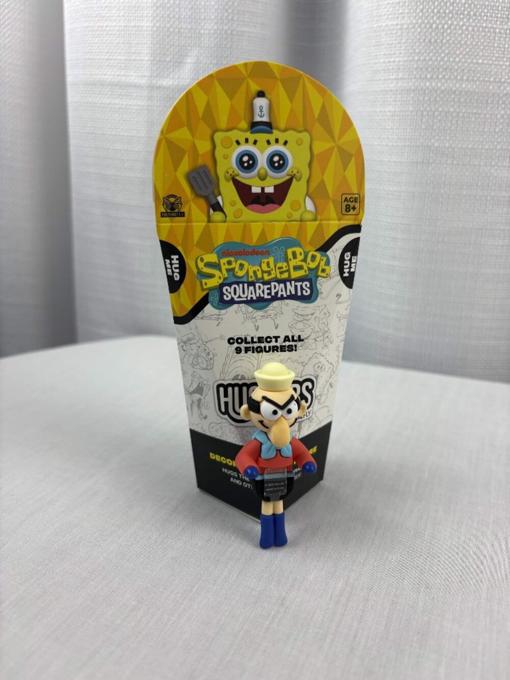 Huggers Built By CultureFly Spongebob Squarepants Barnacle Boy Open Box NEW